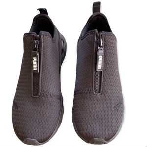 Puma Weave Zip Training Shoes Black Women's Size 5.5